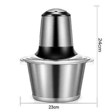 Charger l'image dans la galerie, inox "مفرمة اللحم والخضر والسلطة "الكهربائي